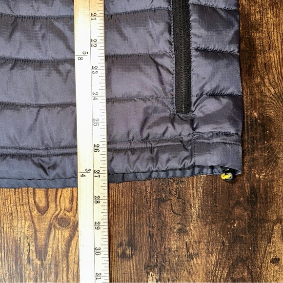 The Original Fat Face Brand Jacket Mens Large Gray Puffer Nylon Drawstring - Picture 9 of 9
